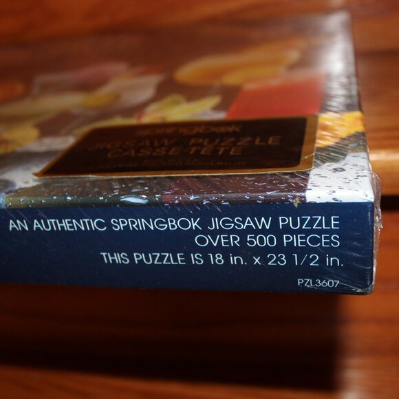 3/$118❤️sealed 1985 Sip Into Something Comfortable! Springbok Puzzle Plus Series - Picture 3 of 7